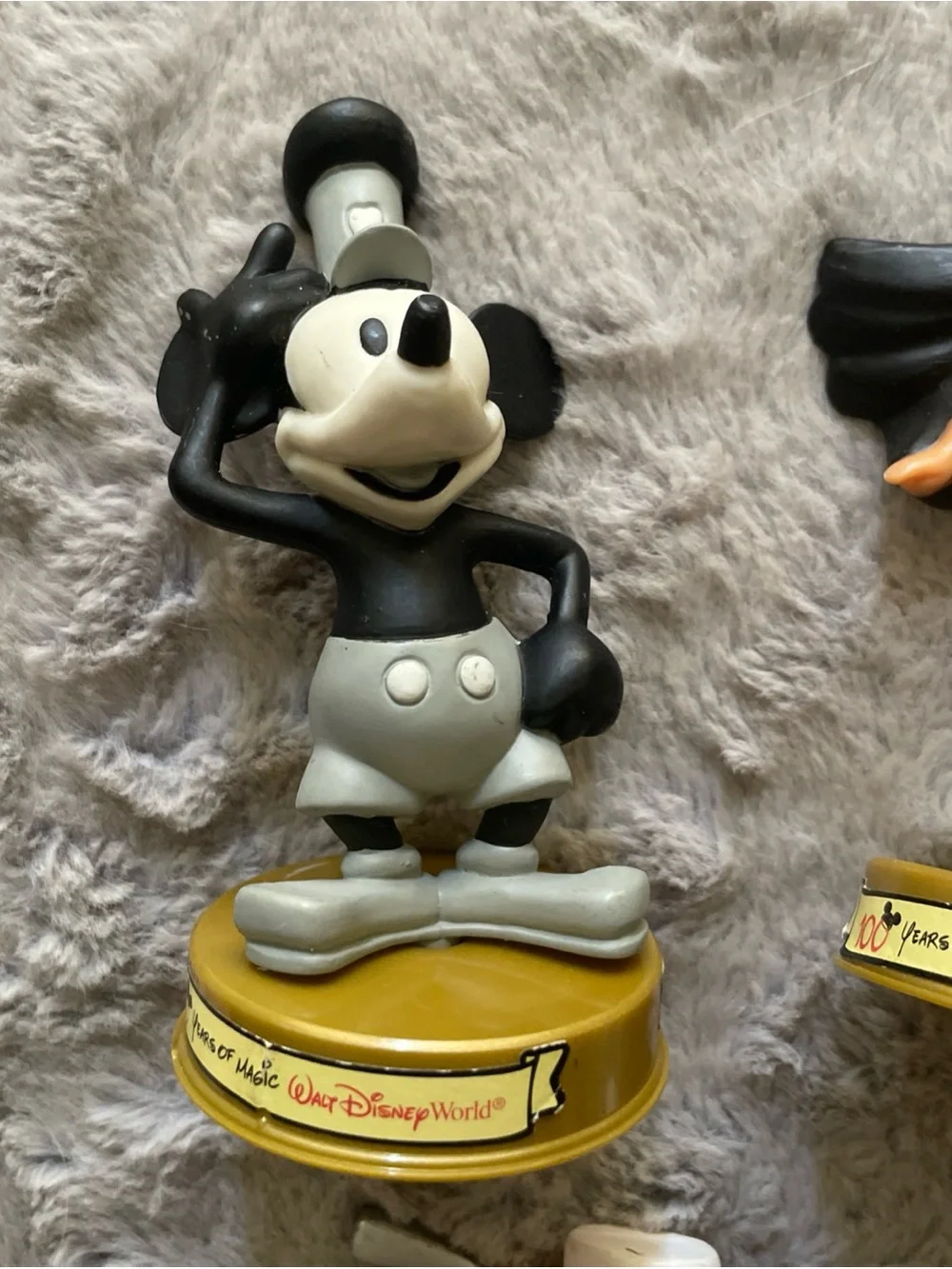 Disney Character Figurine Collection - Yellow, Black, Red Accents 2023 McDonalds